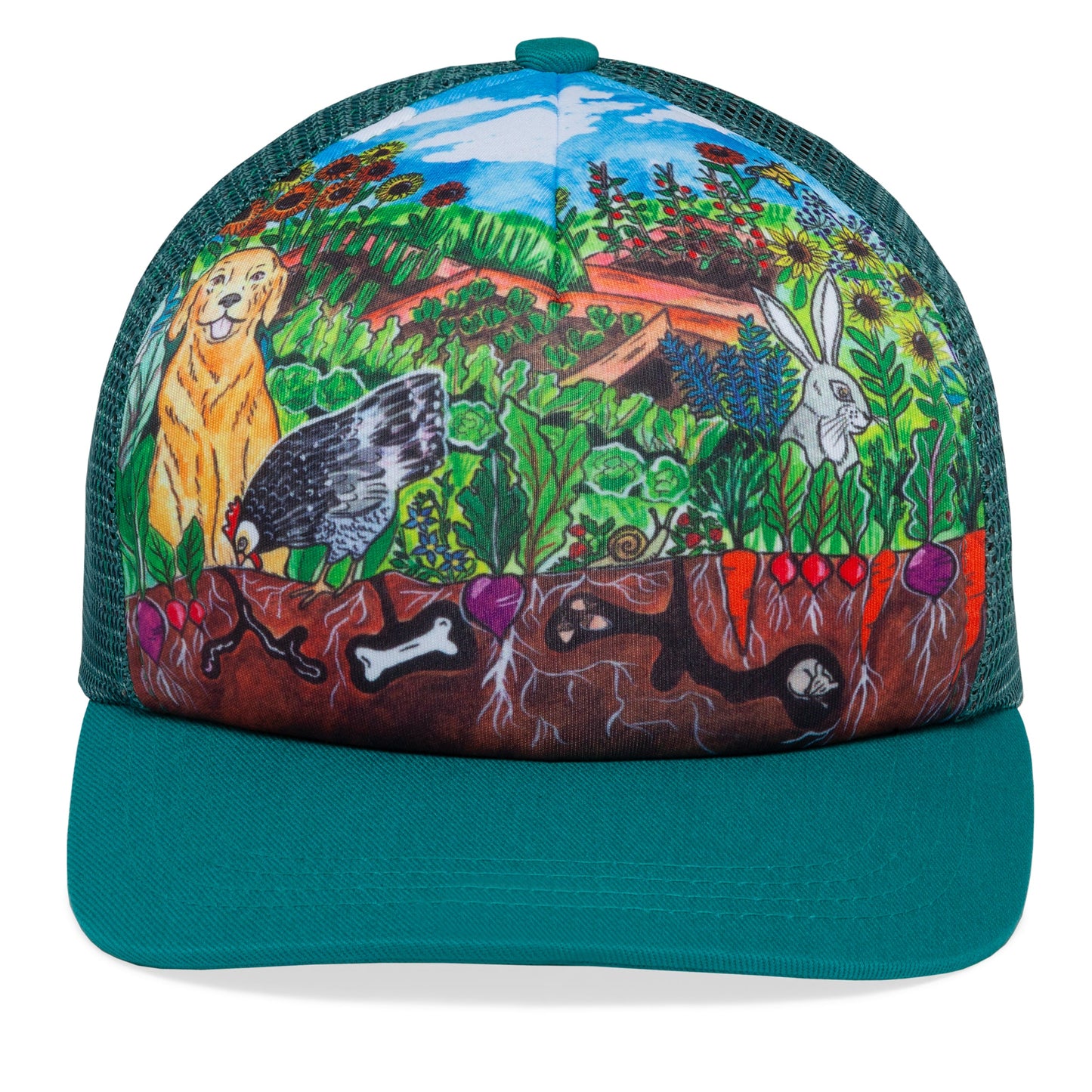 Sunday Afternoons Kids' Garden Party Trucker